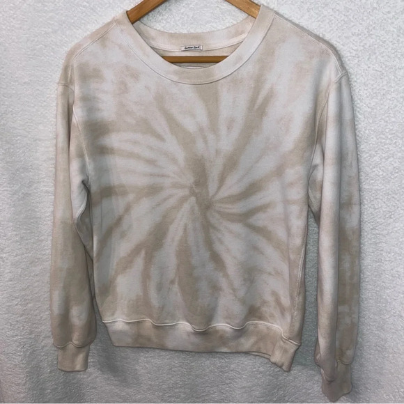 Abercrombie & Fitch Soft A&F Tie Dye Pullover Crewneck Sweatshirt XS Beach - Picture 2 of 10